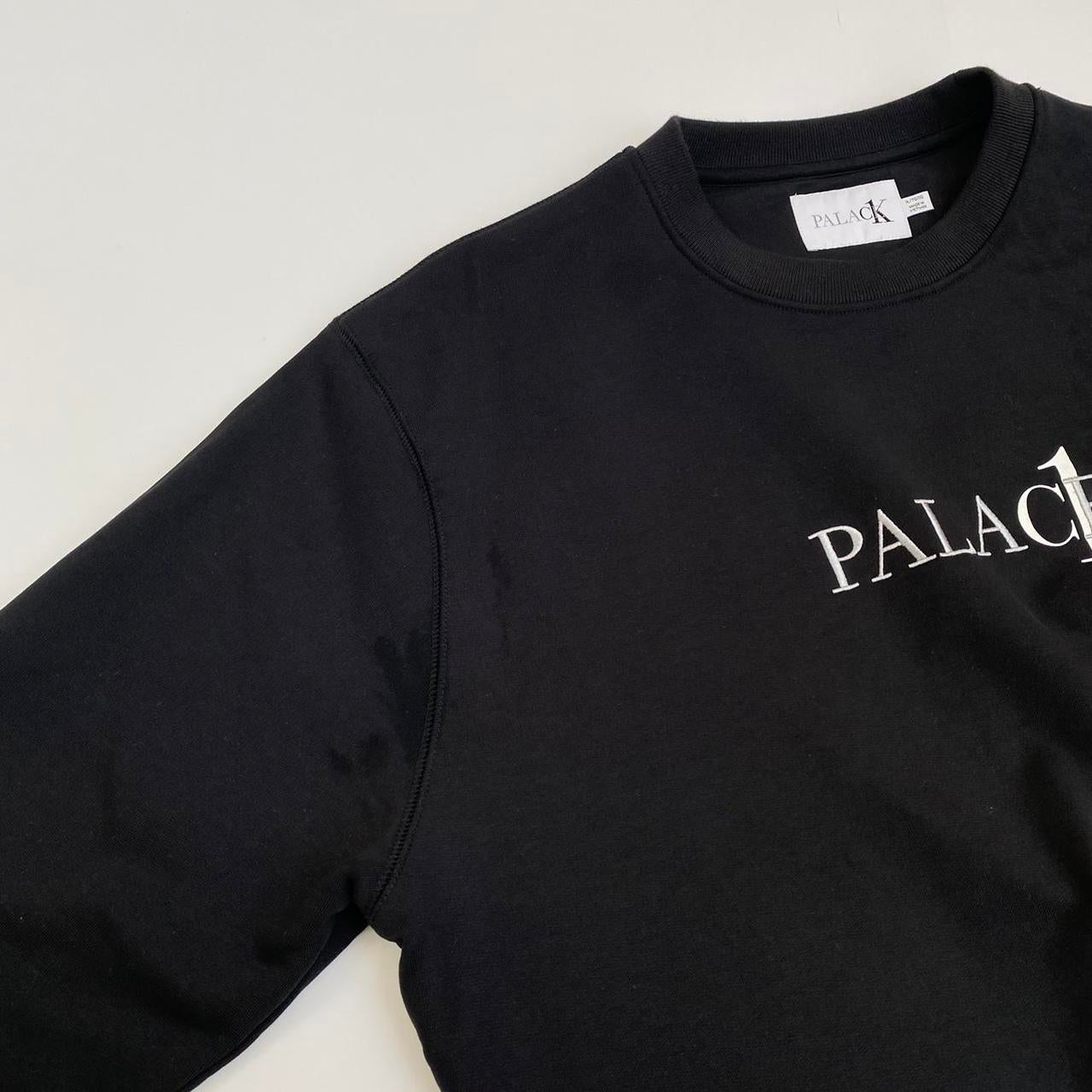 Palace black outlet sweatshirt