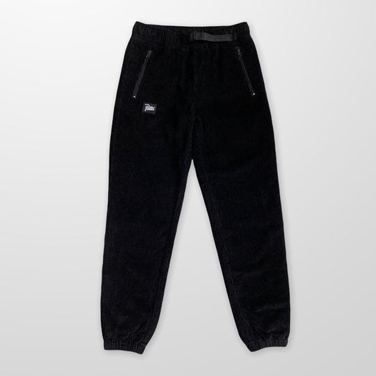 Patta Corduroy Joggger / Cargo Trousers In Black