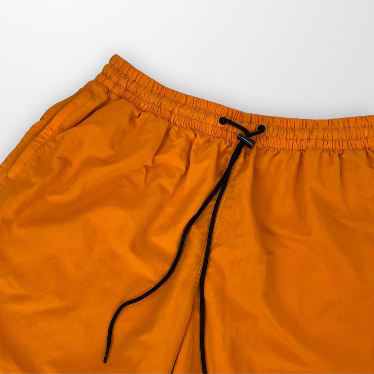 Nike NRG Nylon Shorts In Mustard / Orange