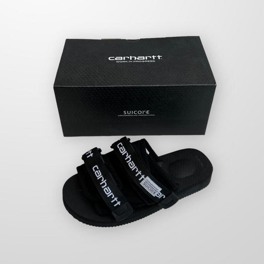 Suicoke Moto x Carhartt WIP Sandals In Black