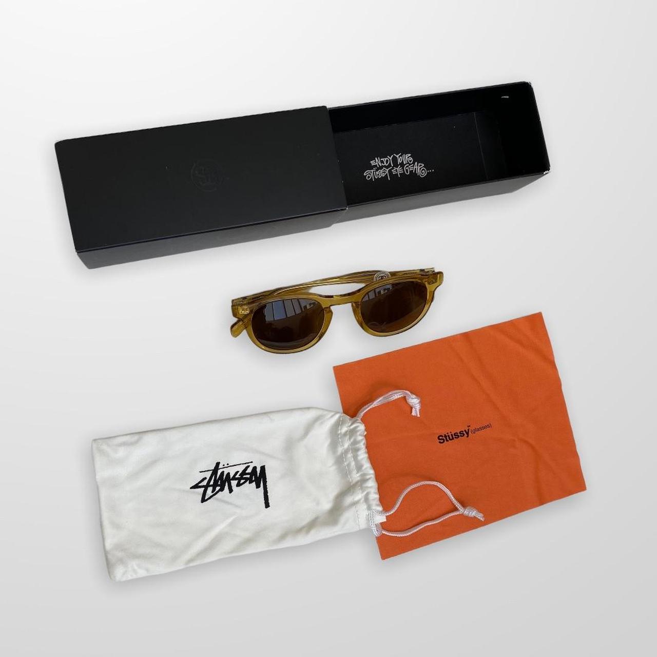 Stussy Romeo Sunglasses In Brown