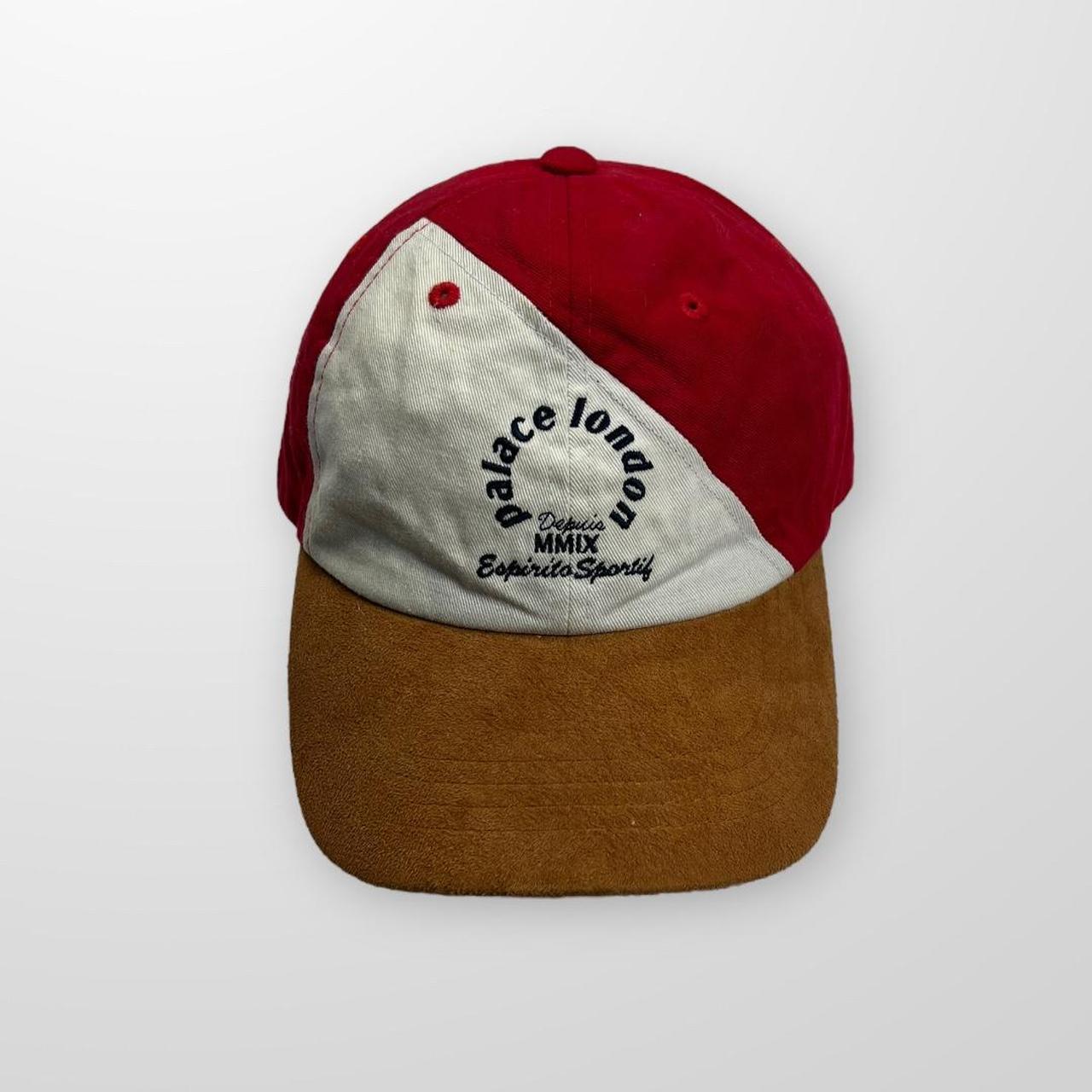 Palace Espirito 6-Panel Cap In Red & White