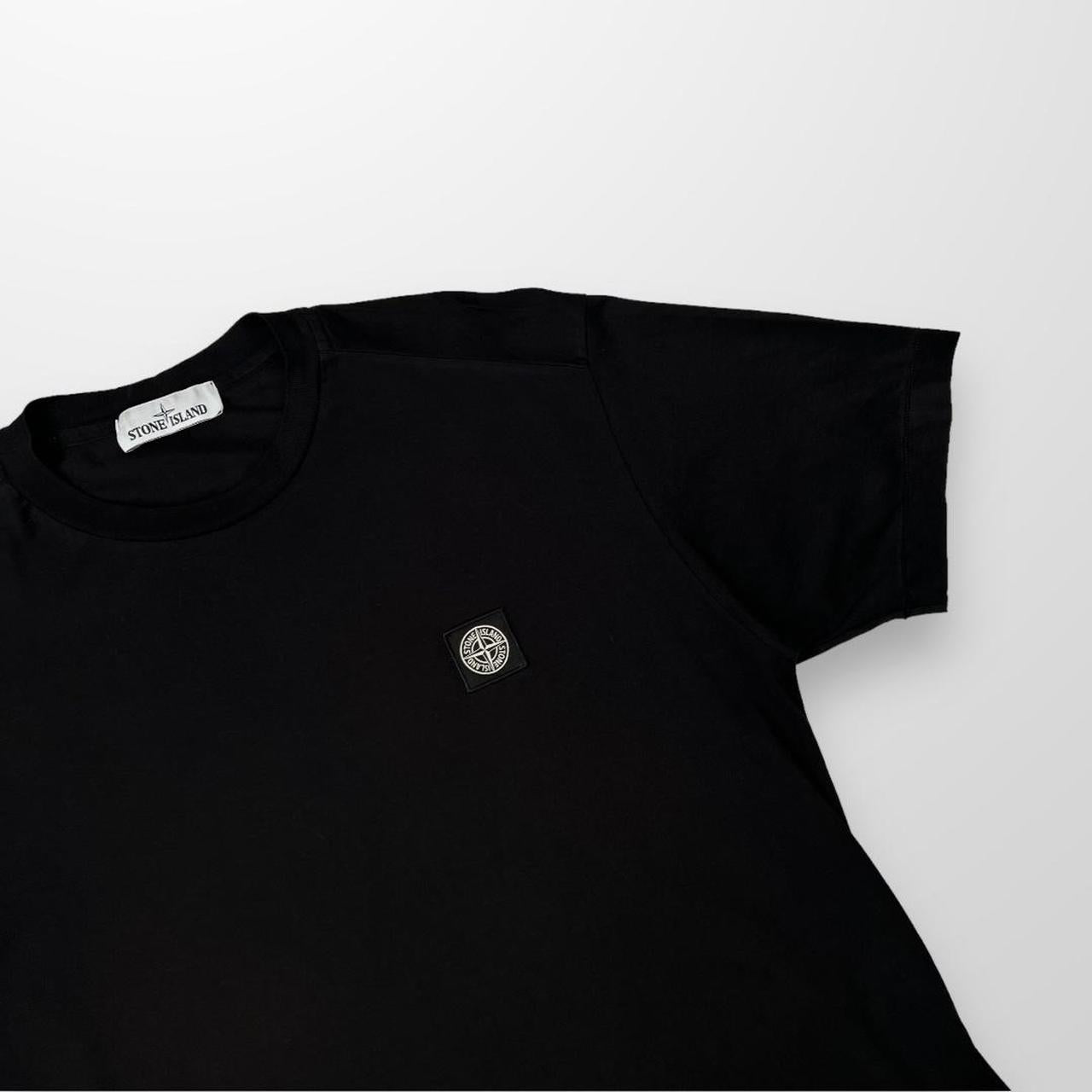 Stone Island Compass T-Shirt In Black