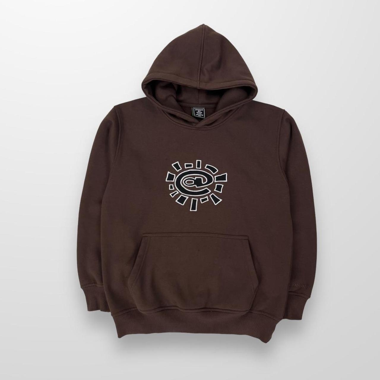 ADWYSD Pullover Hoodie In Brown