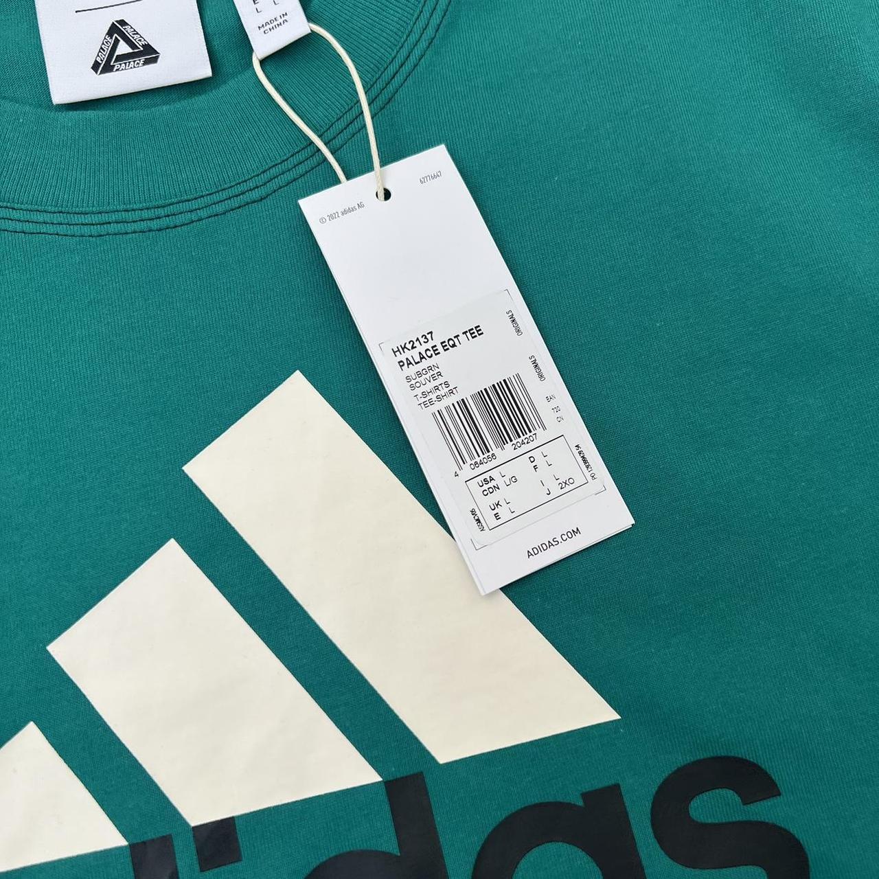 Palace x Adidas EQT T Shirt In Green