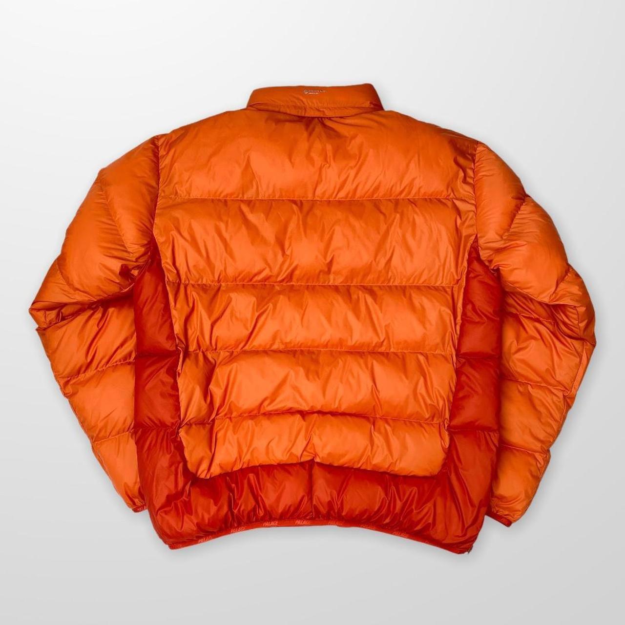Palace PAL-TEX Half Zip Puffer Jacket In Orange