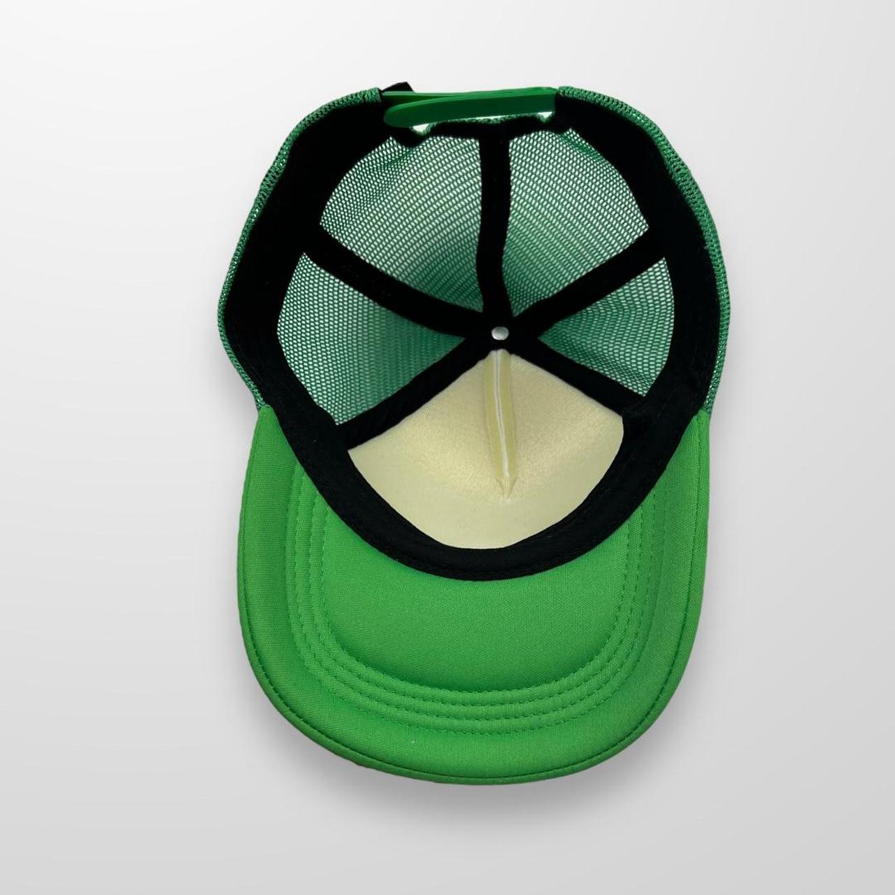 ADWYSD Trucker Mesh Cap In Green & White