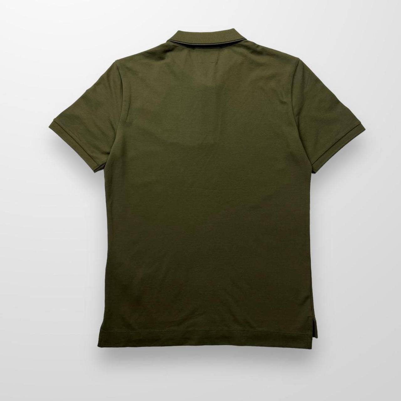 CP Company Patch Logo Polo In Khaki