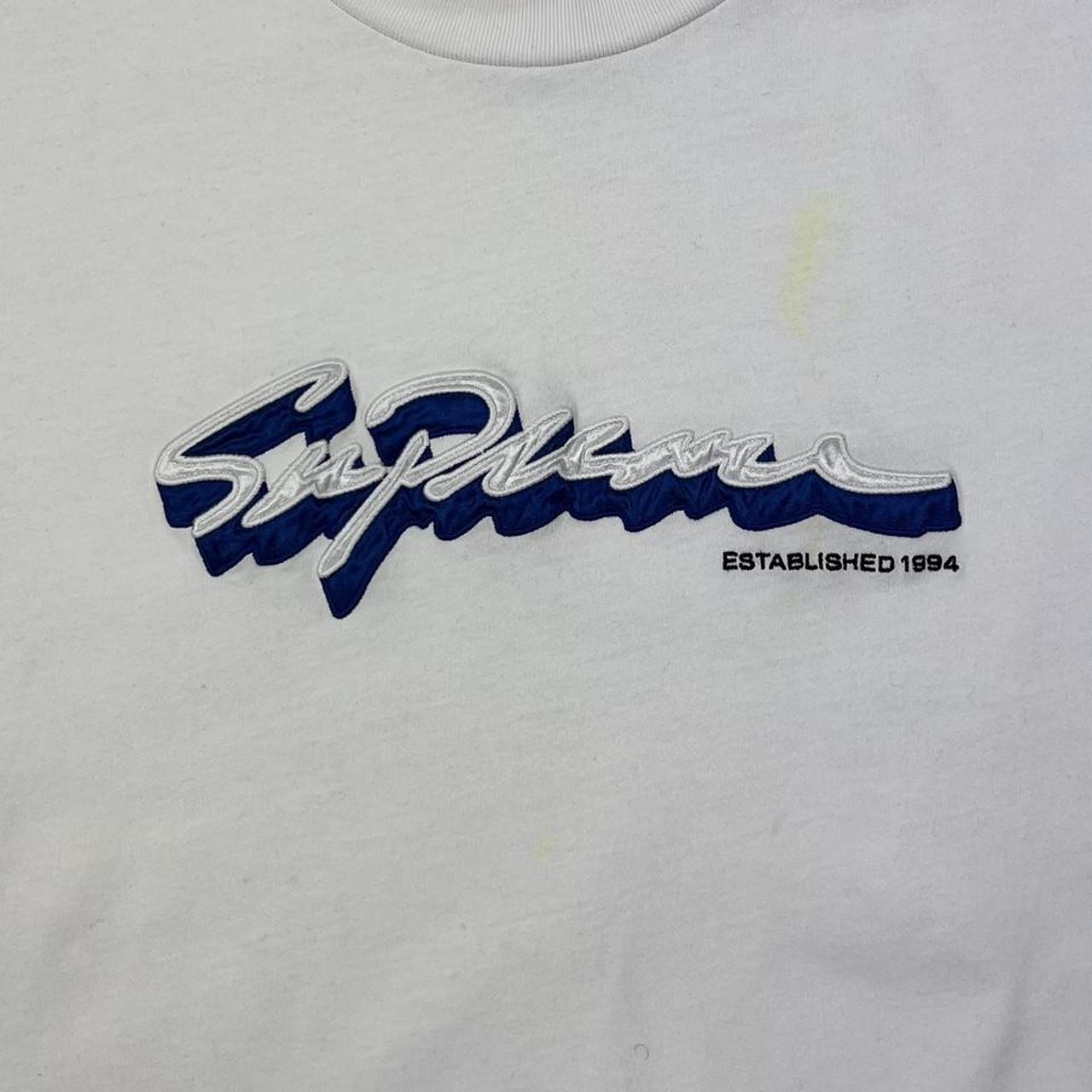 Supreme Shadow Script T-Shirt In White