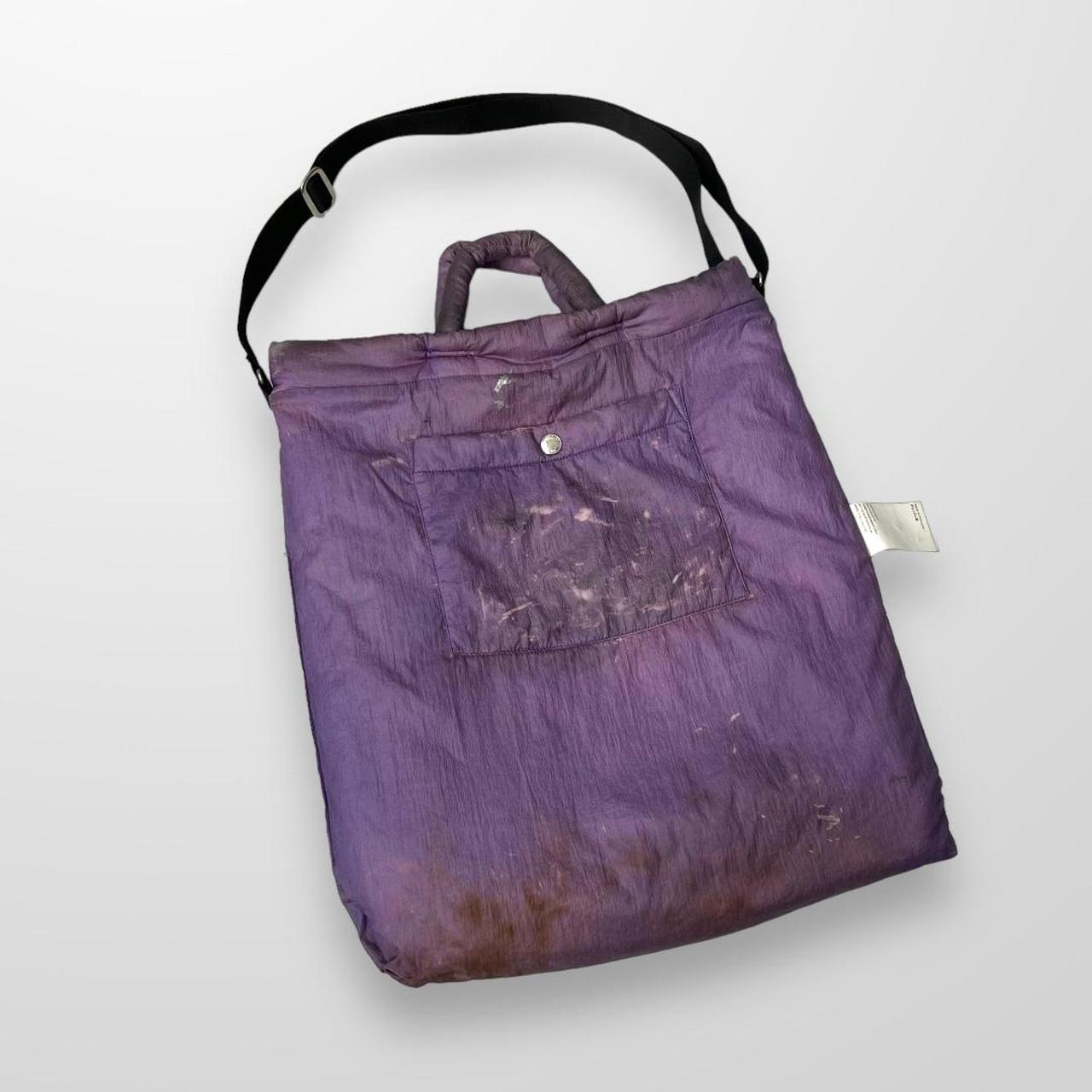 Our Legacy Pillow Tote Bag In Purple