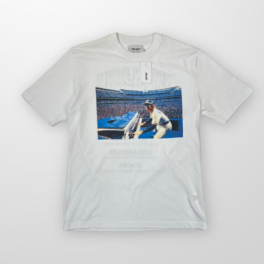 Palace Elton John P-iano T-Shirt In White