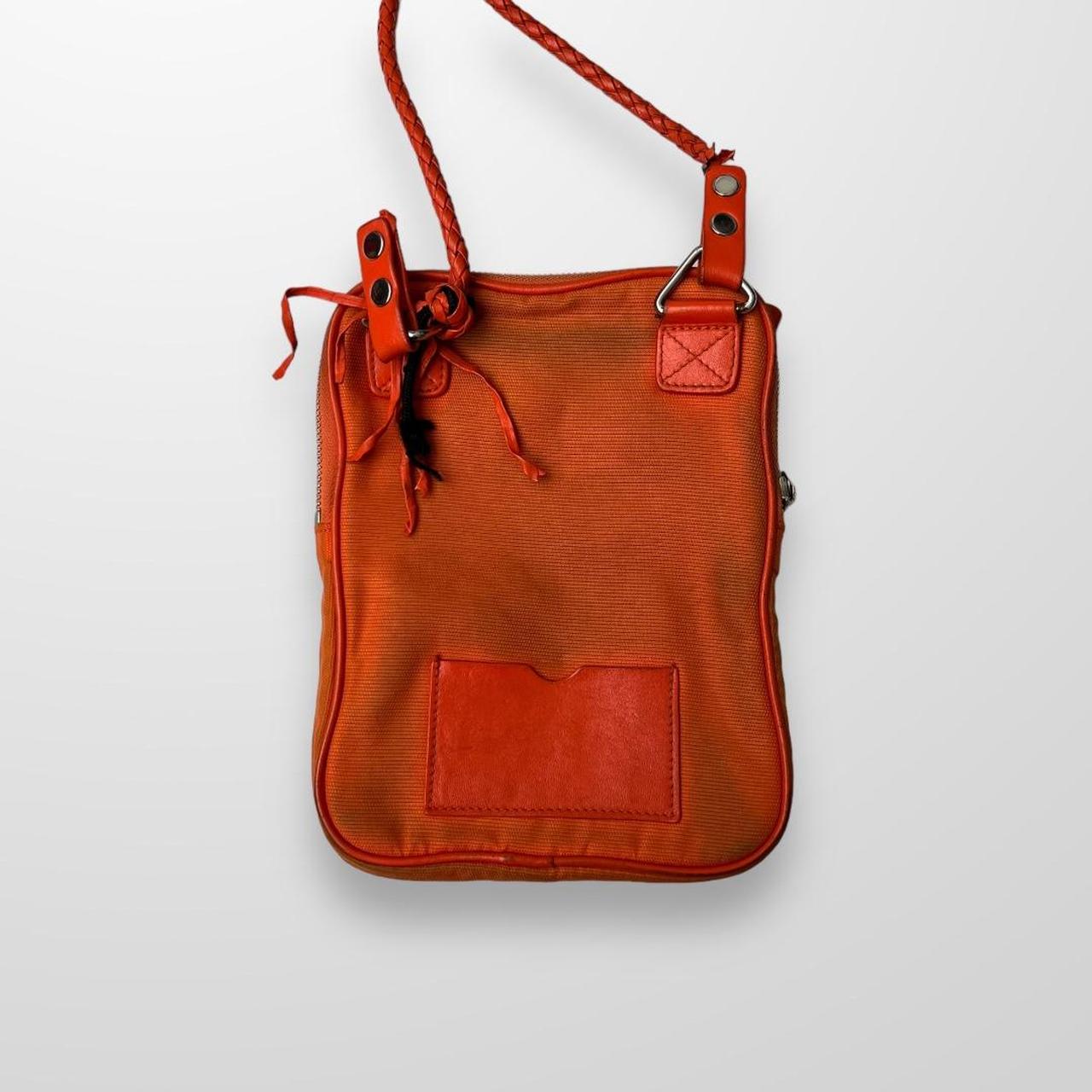 Y3 Rope Side Bag In Orange