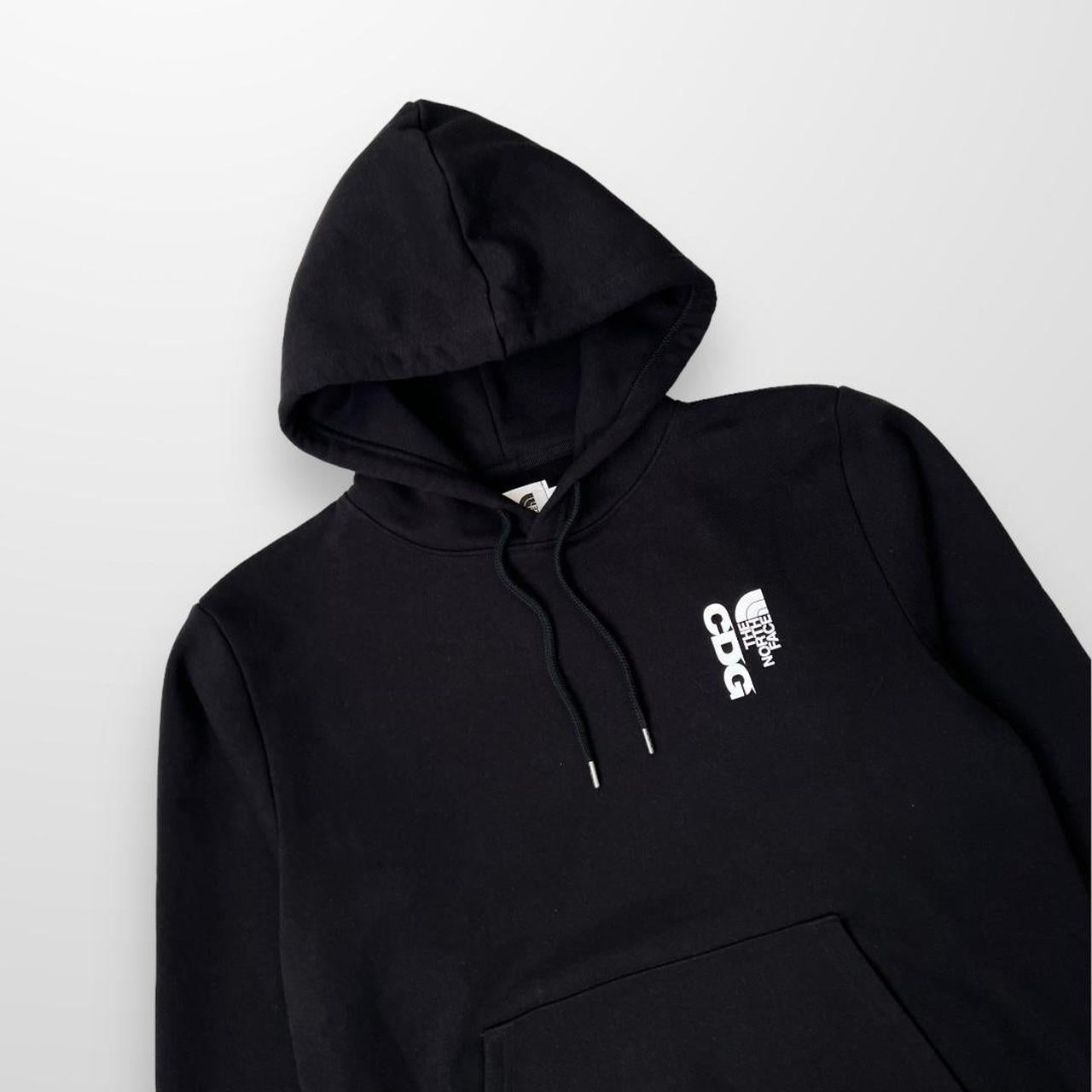 The North Face X CDG Hoodie In Black