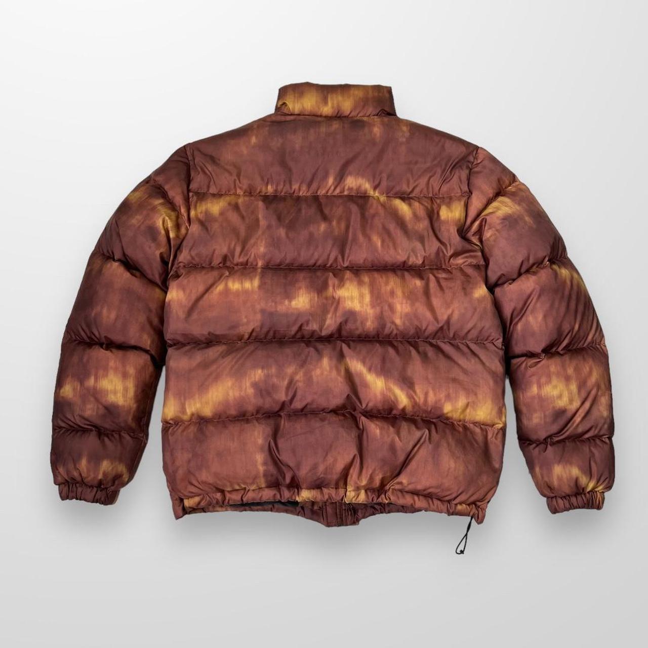 Stussy Aurora Puffer Jacket In Rust