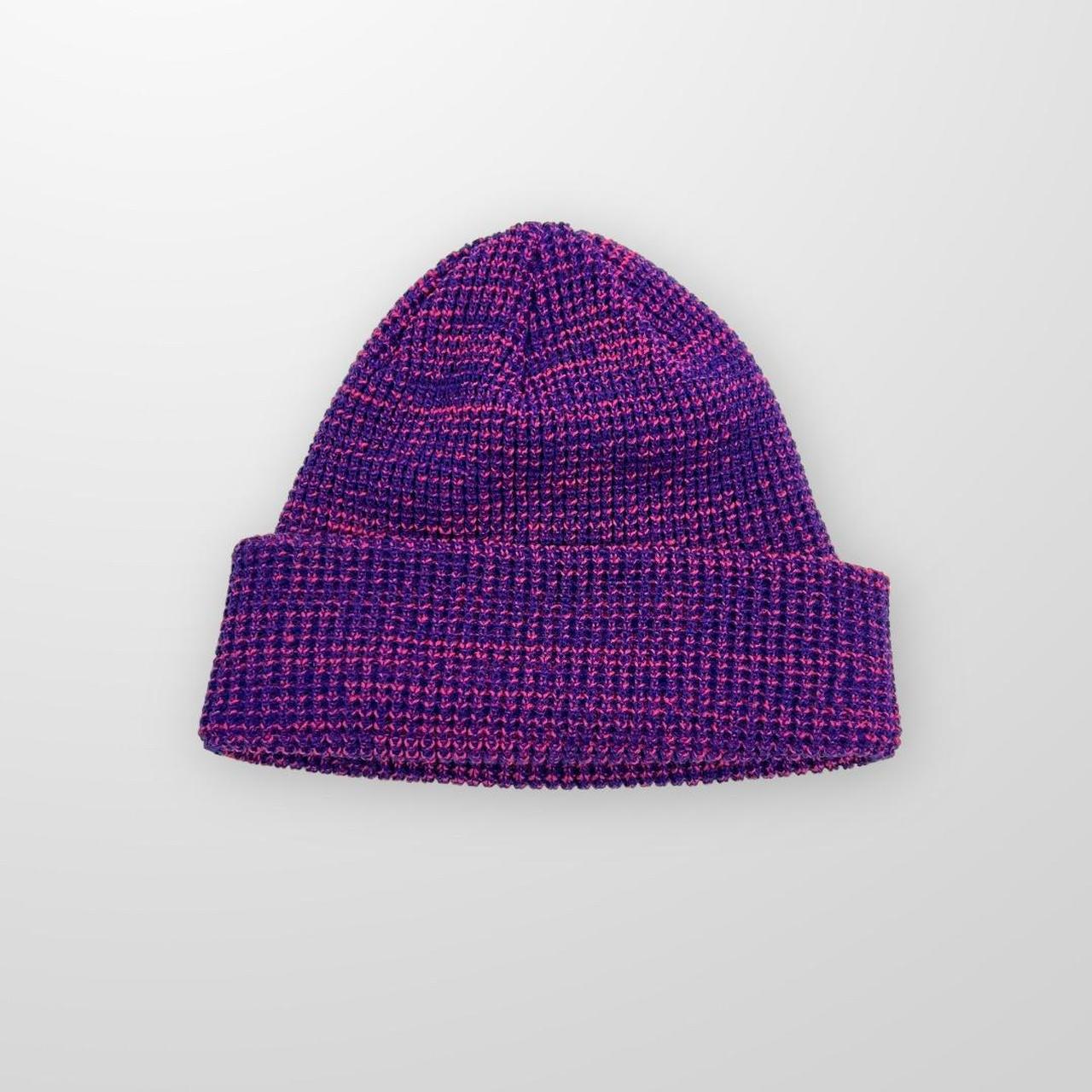 Palace Tri-Ferg Patch Beanie Hat In Purple – Ben's Bits