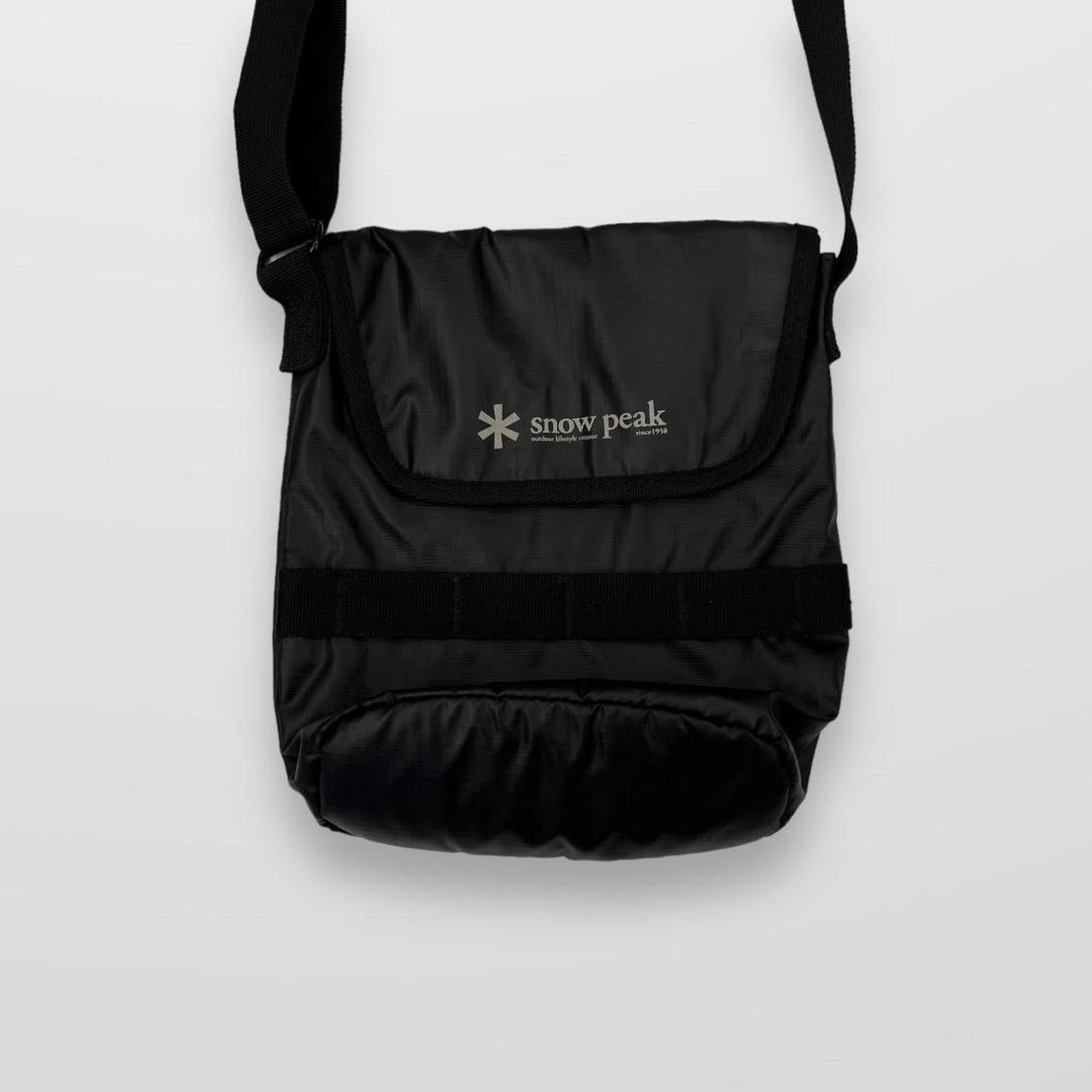 Snow Peak Side Bag In Black