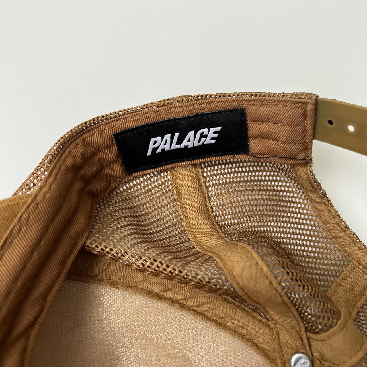 Palace AMG 2.0 Mesh Trucker Cap In Caramel