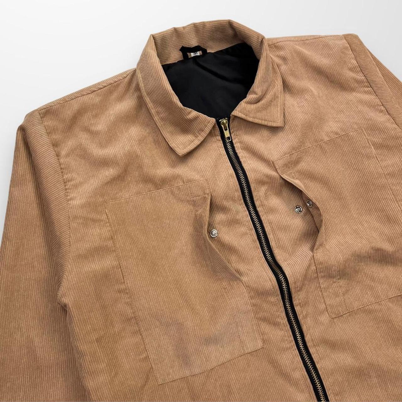 ADWYSD Evening Corduroy Jacket In Camel