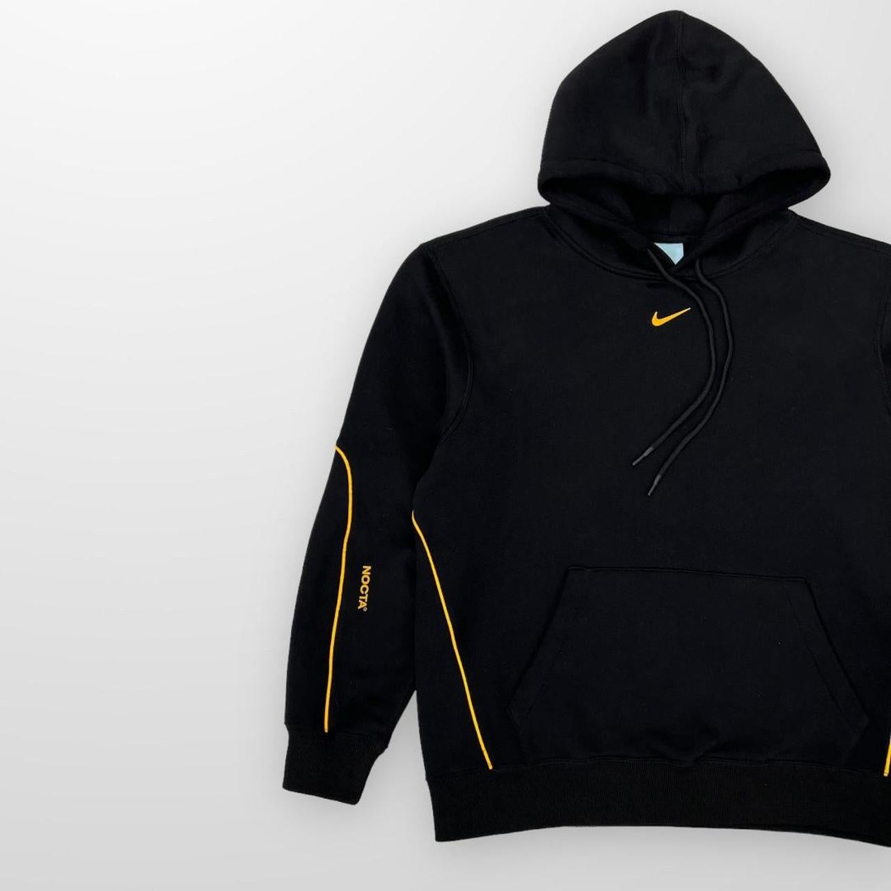 Nike x Drake Nocta Hoodie In Black & Yellow