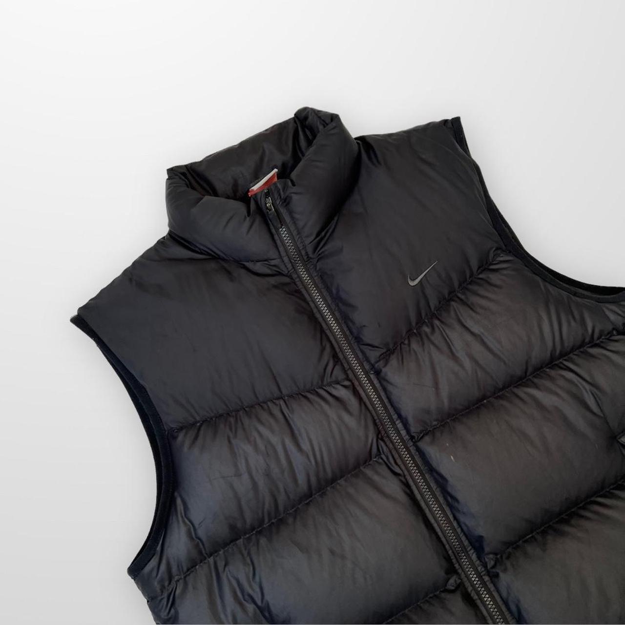 Y2K Nike Gilet Body Warmer In All Black