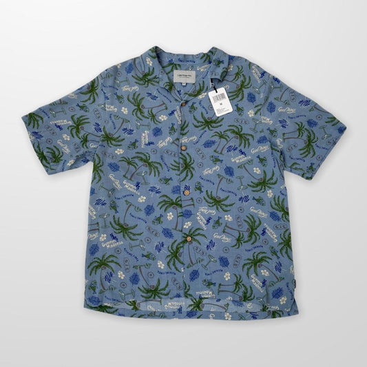 Carhartt WIP S/S Mirage Shirt In Mirage Print