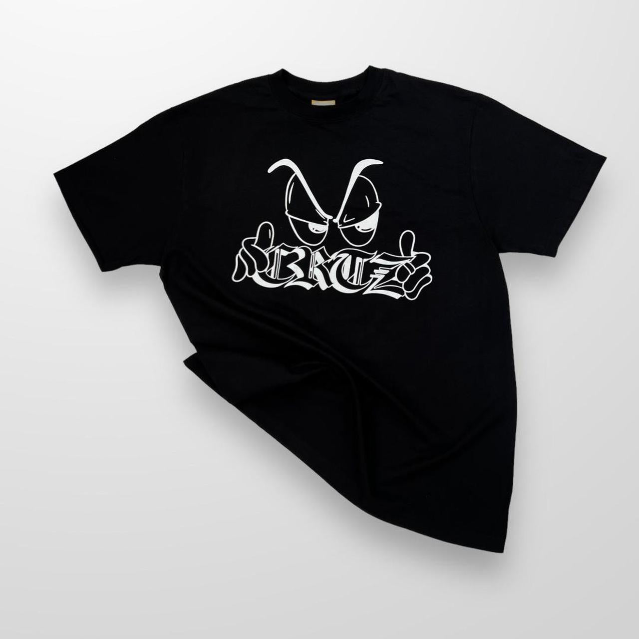 Corteiz Side Eye Tee In Black