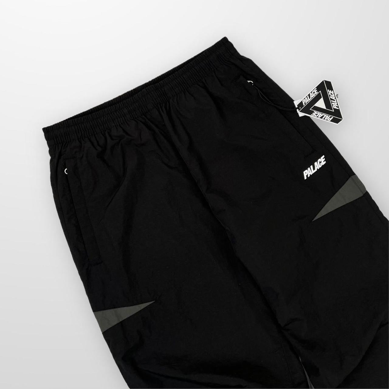 Palace Panelled Shell Joggers In Black