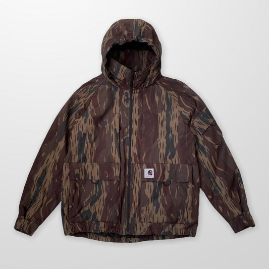 Carhartt WIP Bode Jacket In Brown / Khaki Camo