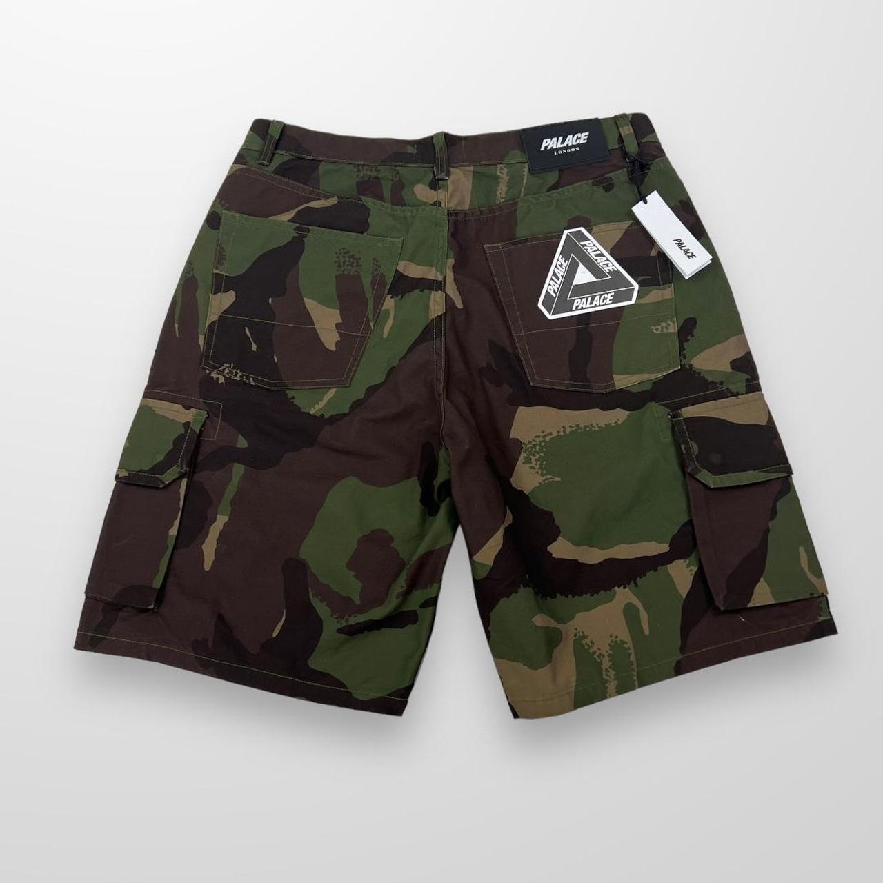 Palace Baggy Cargo Shorts In Camo