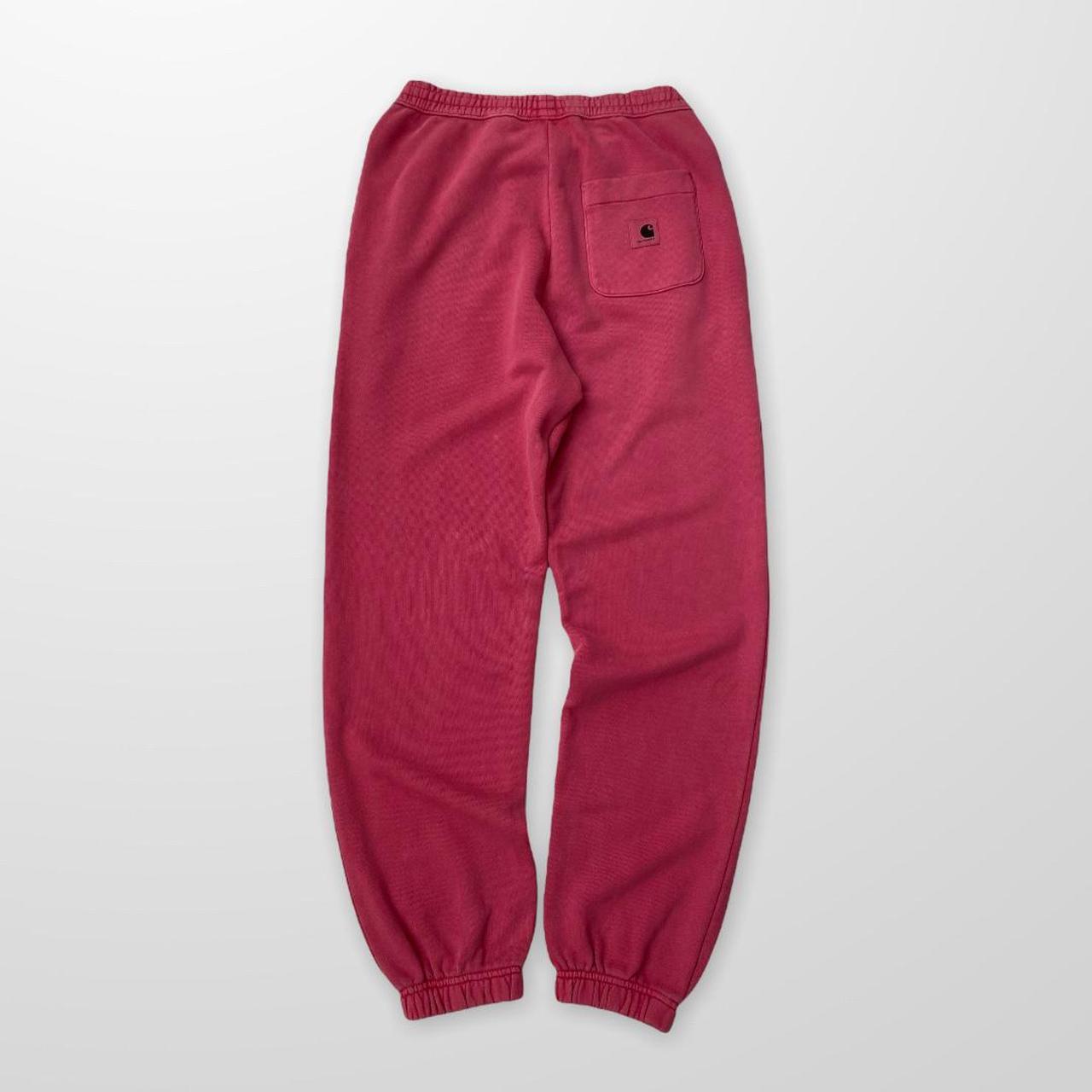 Carhartt WIP Nelson Jogging Bottoms In Hot Pink