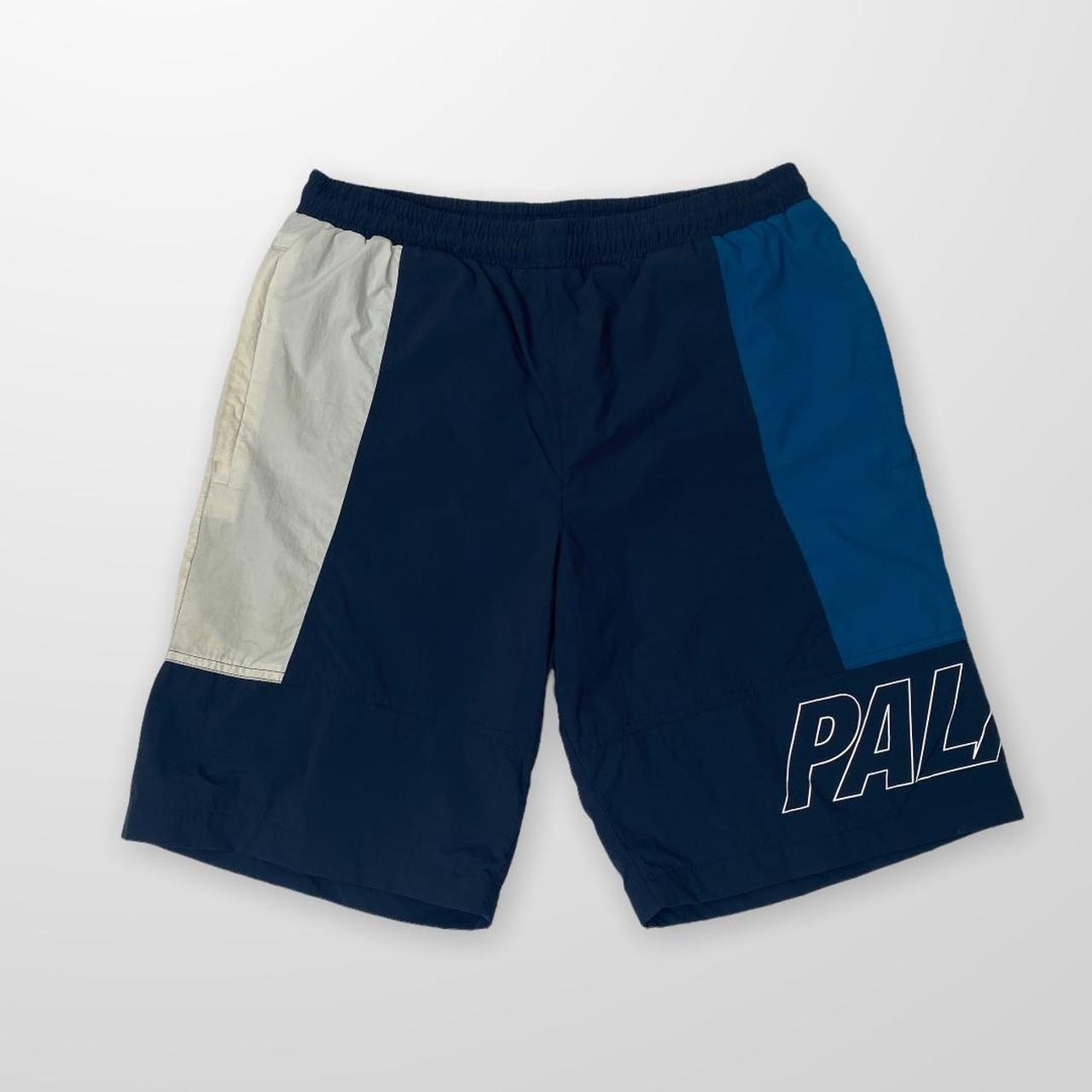 Palace Arms Shell Shorts In Navy