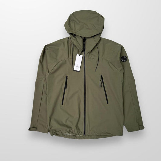 CP Company Pro-Tek Jacket In Bronze Green