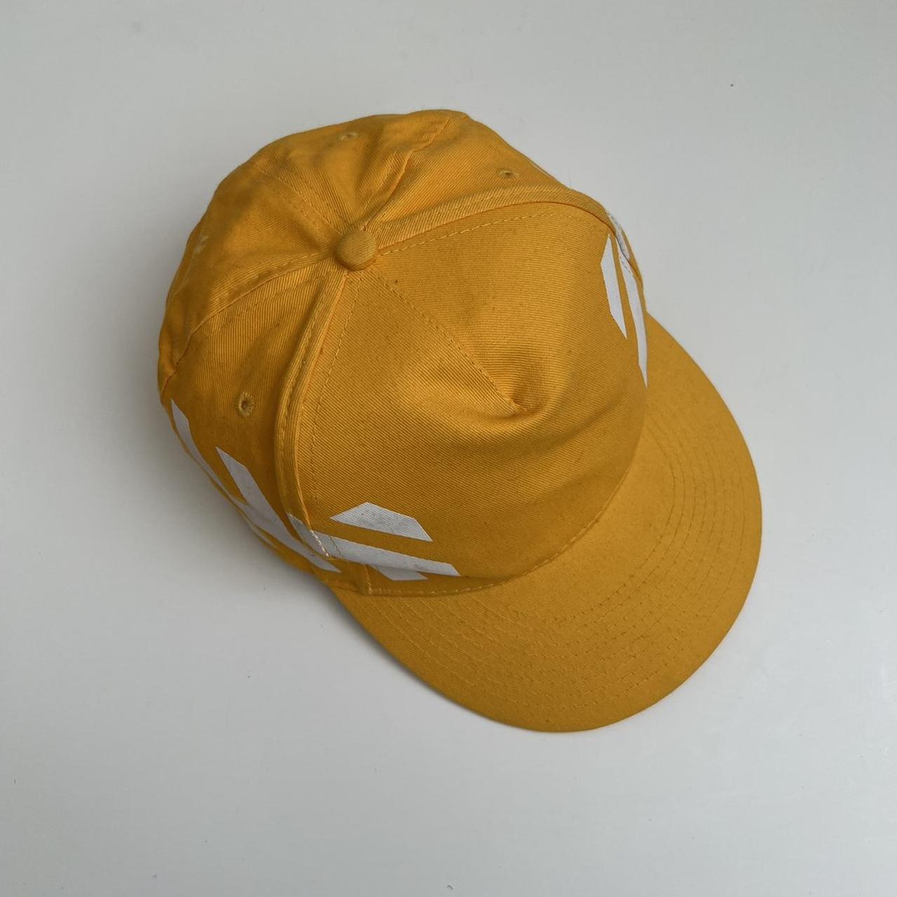 Off White Cap In Yellow