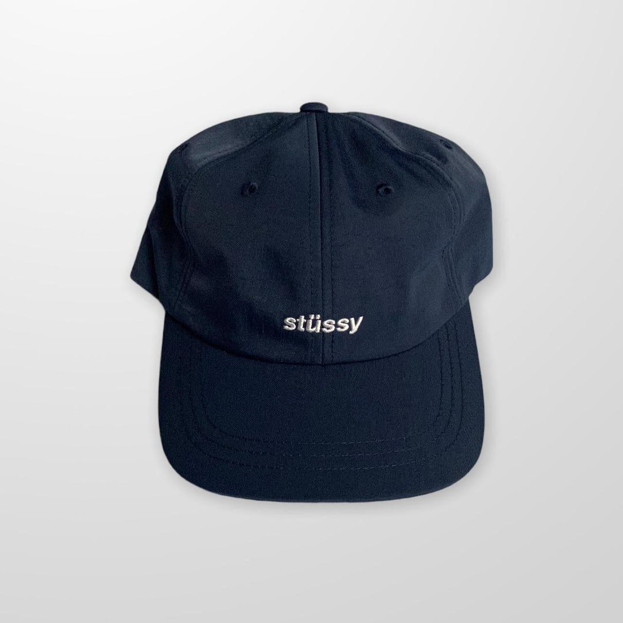 Deadstock Stussy Nylon Cap In Navy