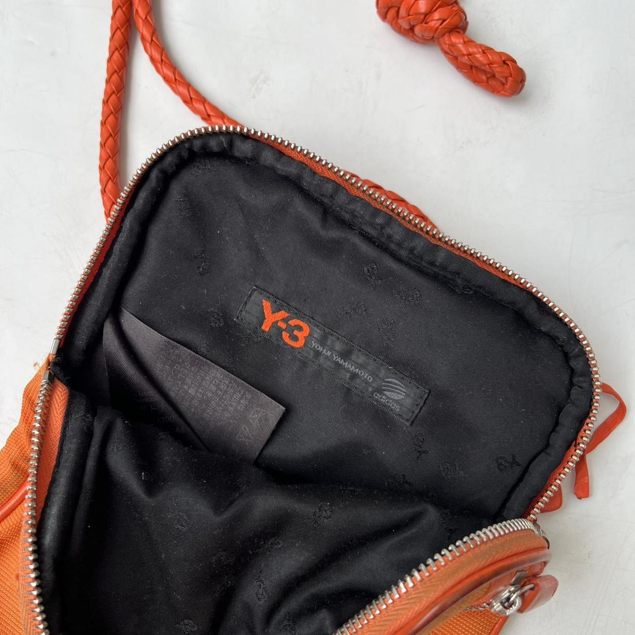 Y3 Rope Side Bag In Orange