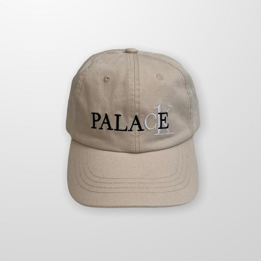 Palace CK-1 6-Panel Calvin Klein Cap In Wheat