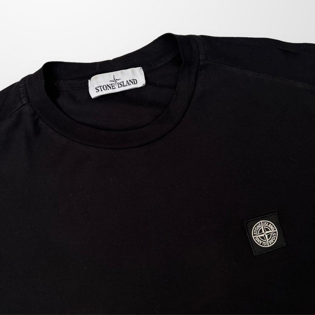 Stone Island Compass T-Shirt In Black