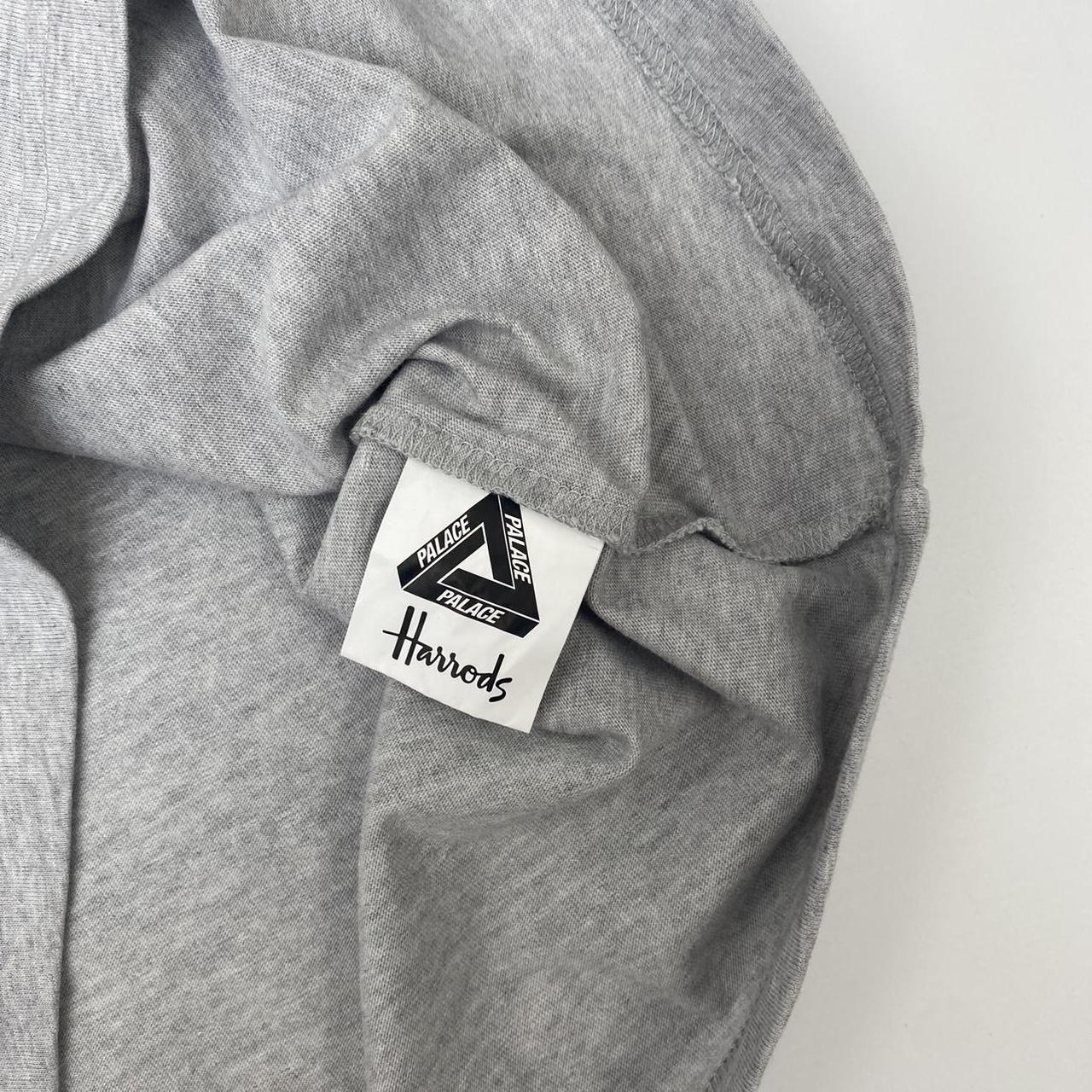 Palace Harrods Crest T-Shirt In Grey