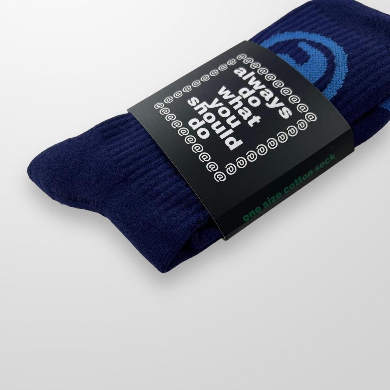 ADWYSD Socks In Navy & Blue