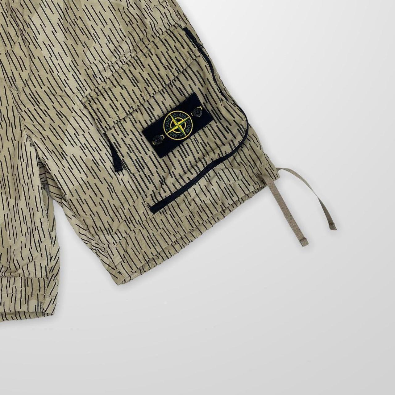 Stone Island Rain Camo Cargo Shorts