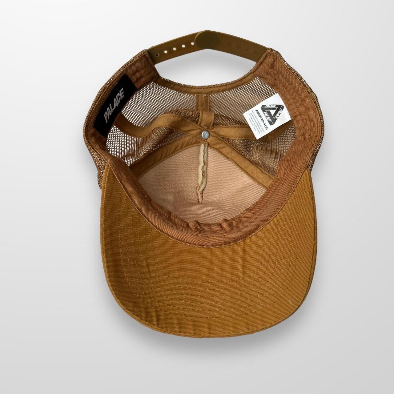 Palace AMG 2.0 Mesh Trucker Cap In Caramel