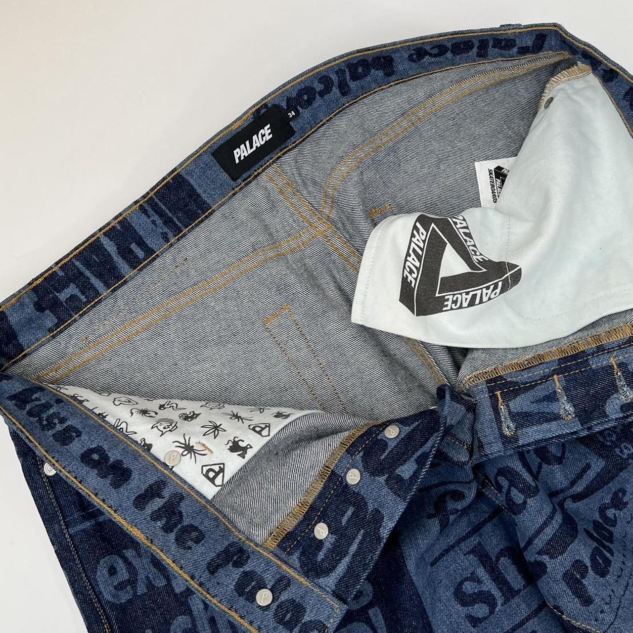 Palace Tabloit Denim Jeans In Blue