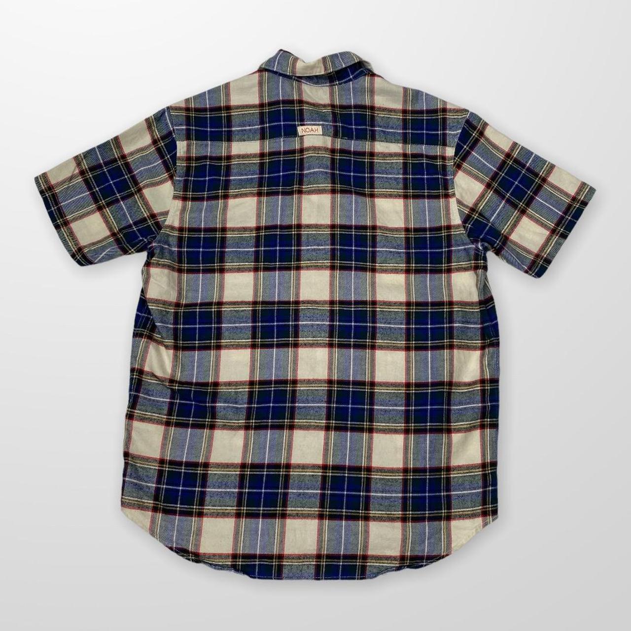 Noah Main Flannel Shirt SS17 In Mulitcolor Plaid