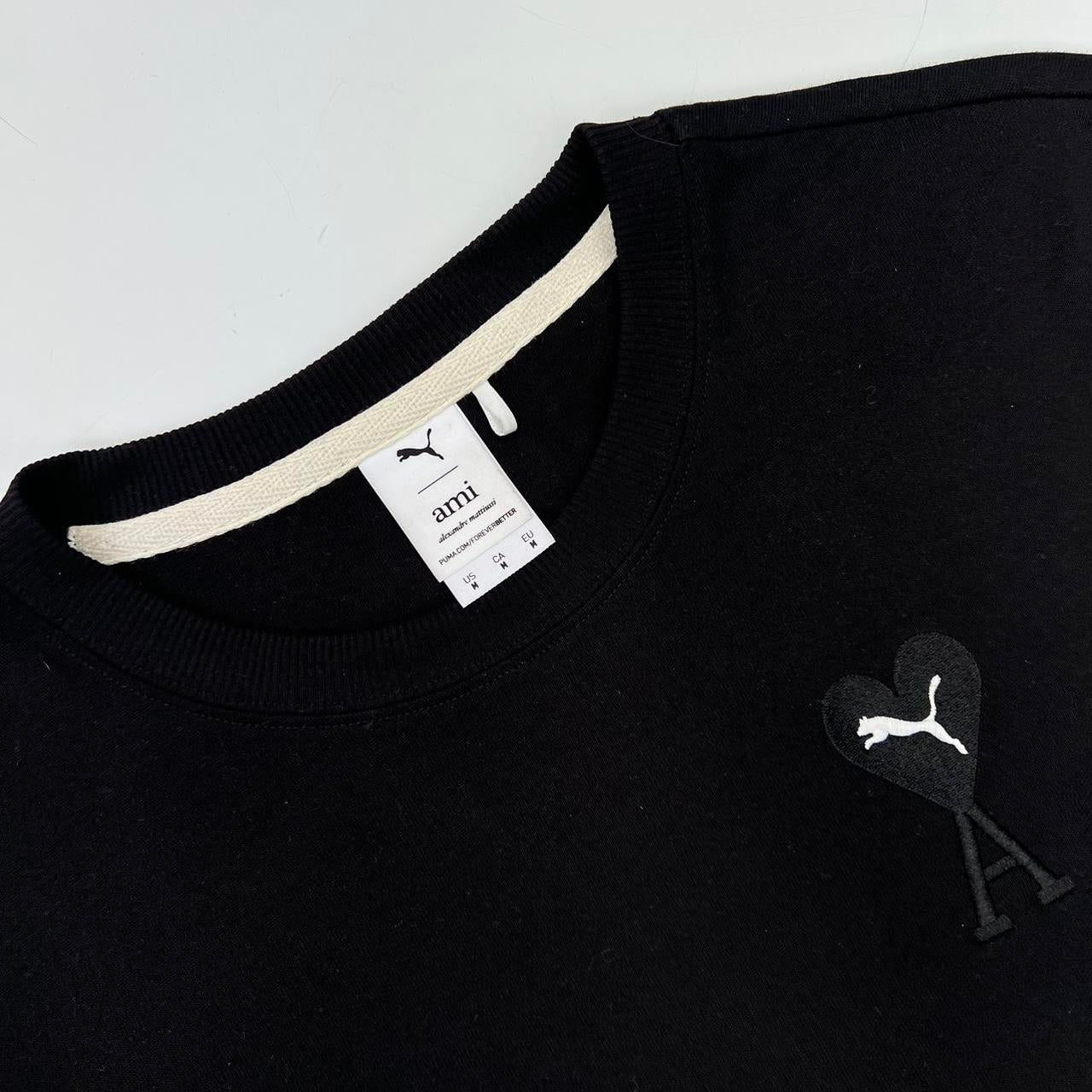 Ami Paris x Puma T-Shirt In Black