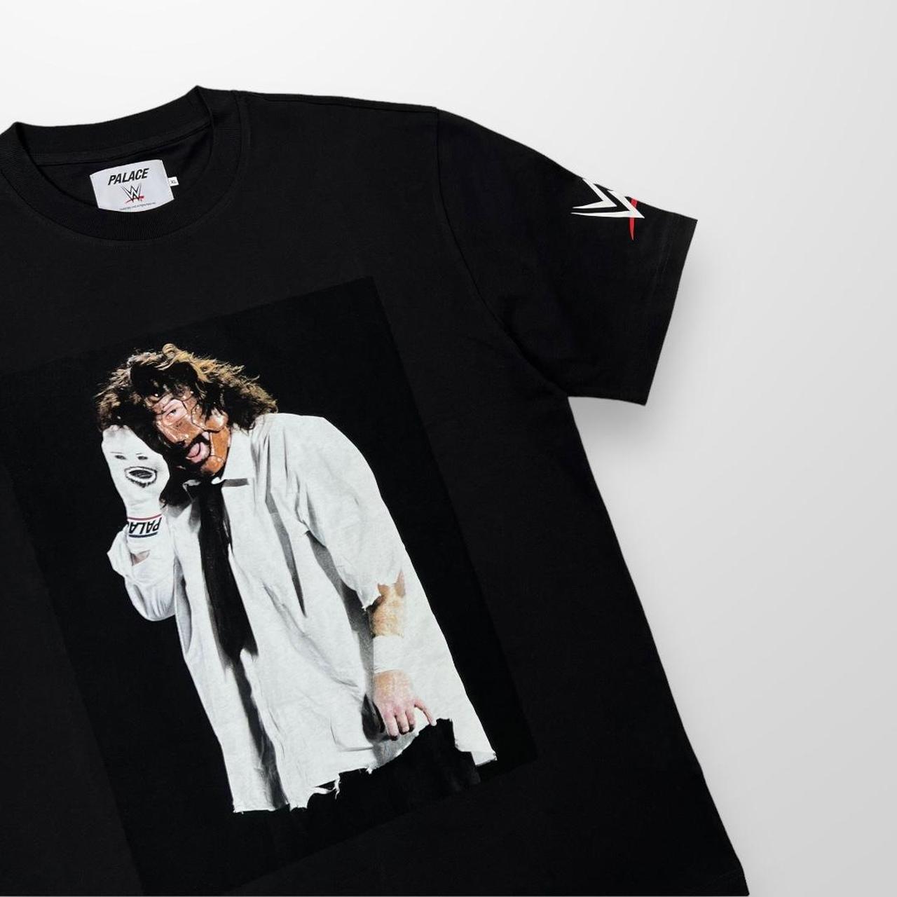 Palace x WWE Mankind Sock T-Shirt Black