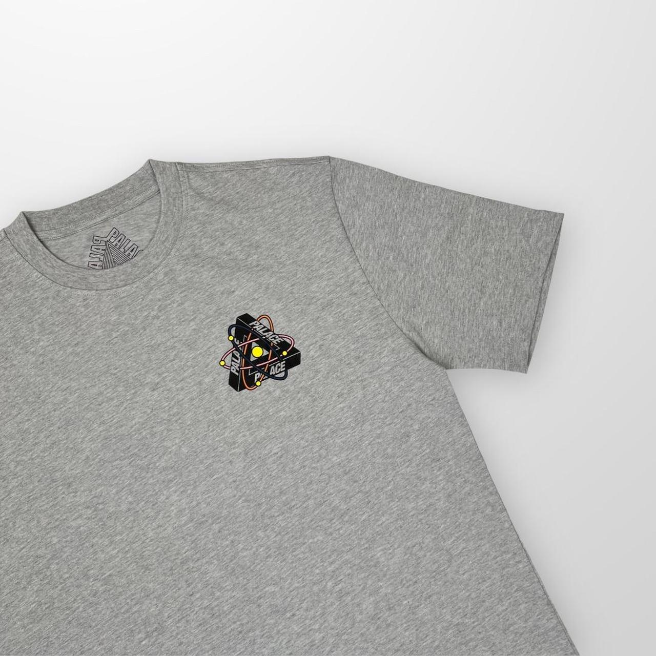 Palace Tri-Atom T-Shirt In Grey Marl