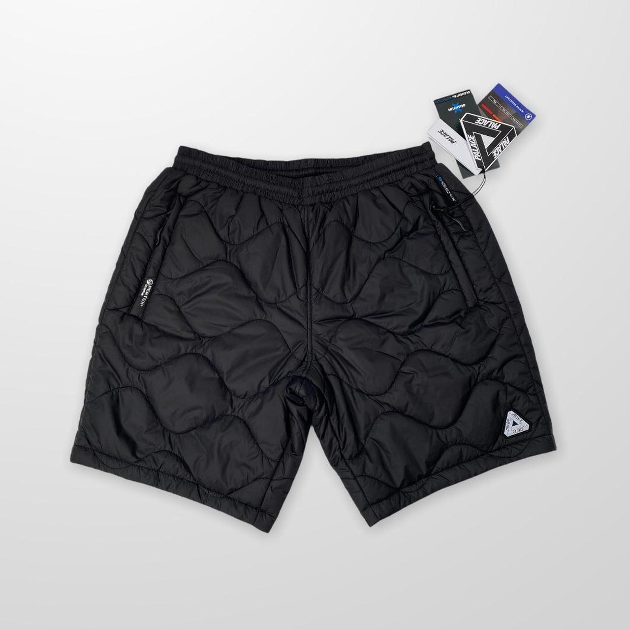 Palace Pertex Quilted Shorts In Black