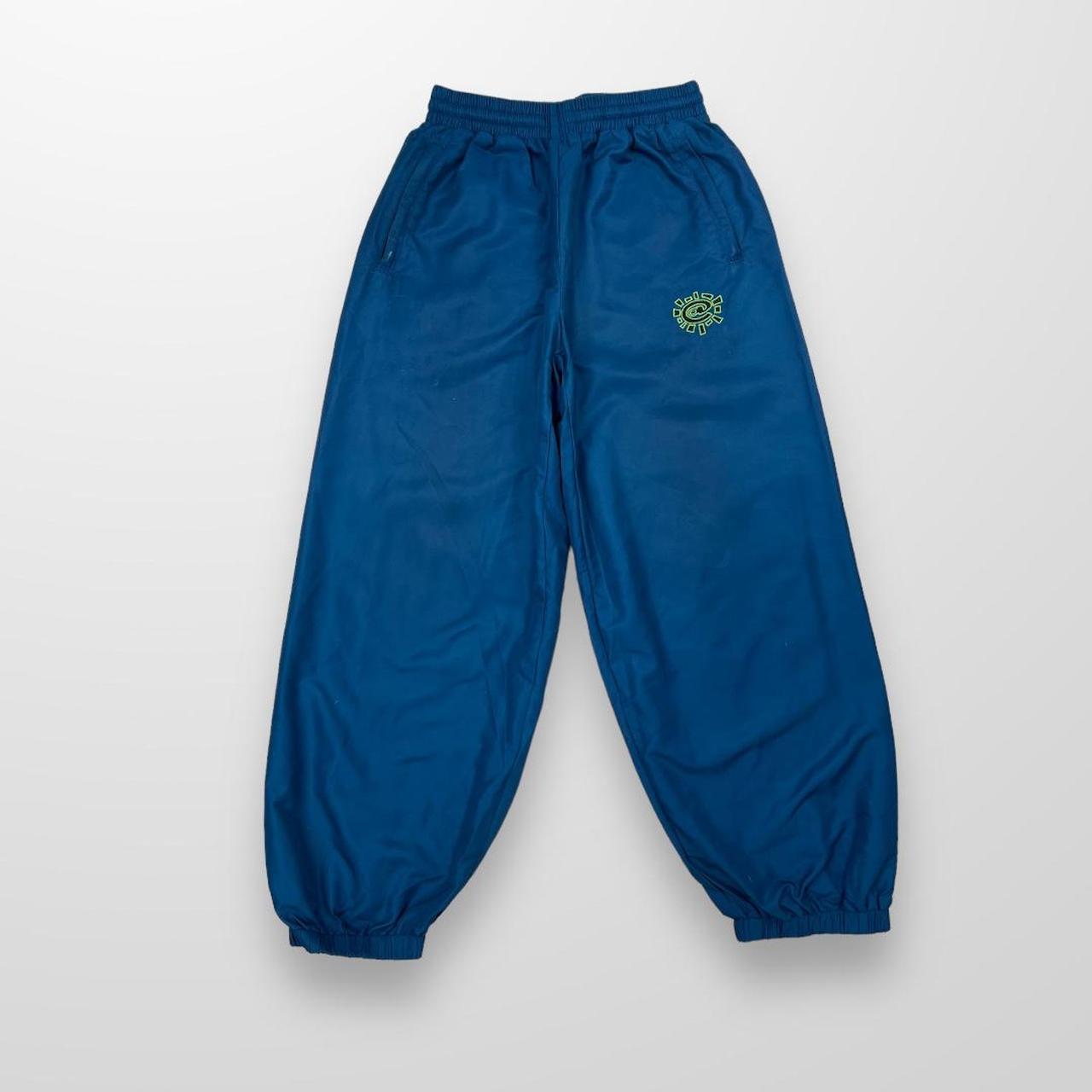 ADWYSD Nylon Tracksuit Bottoms In Blue