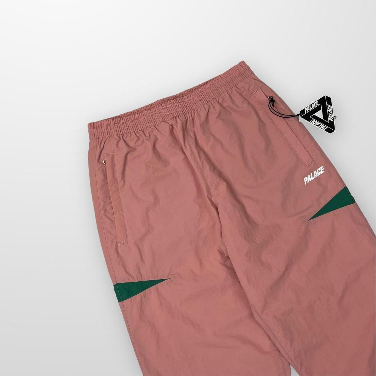 Palace Panelled Shell Joggers In Pink