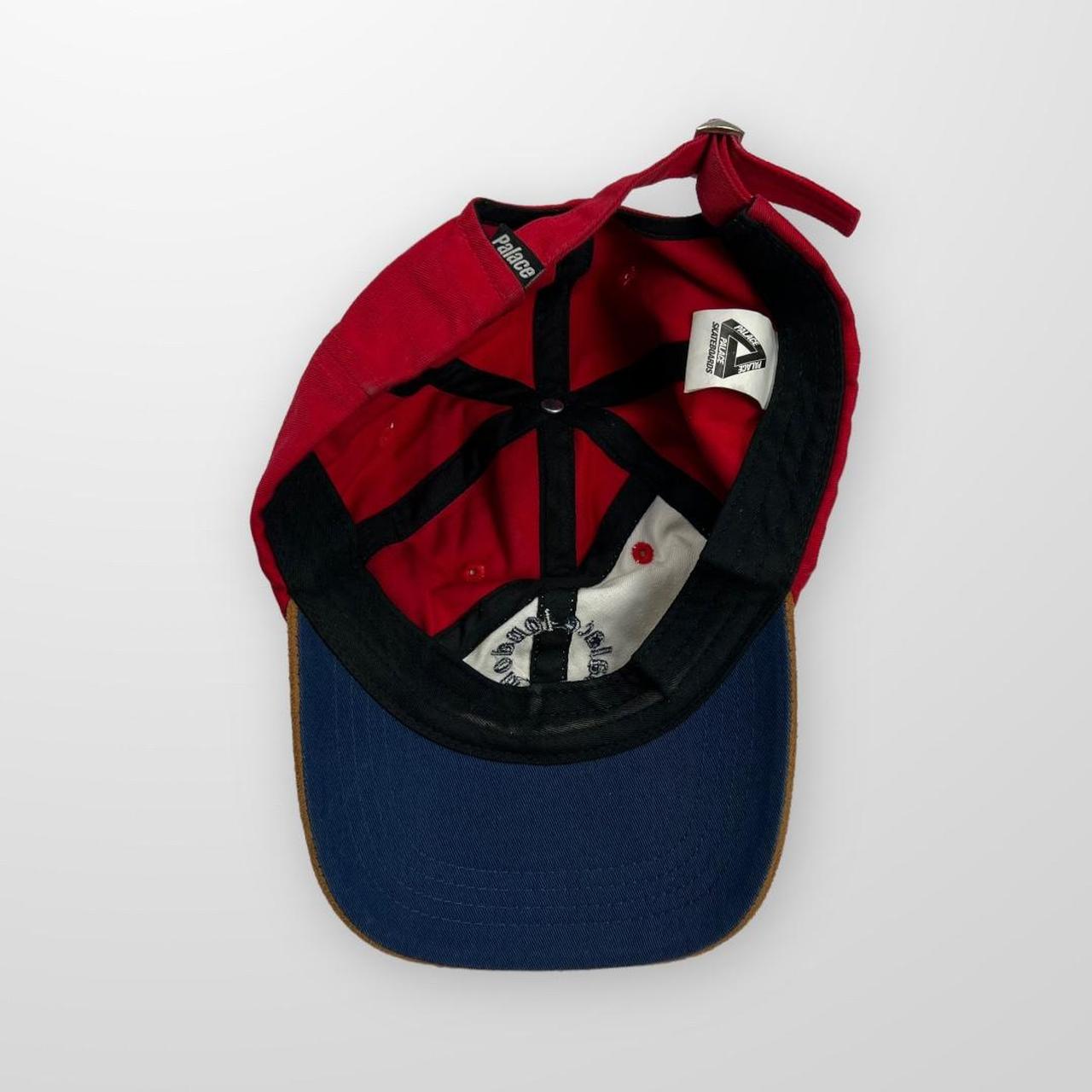 Palace Espirito 6-Panel Cap In Red & White